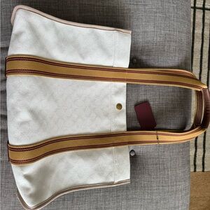 Coach Signature Canvas Spin Tote 42